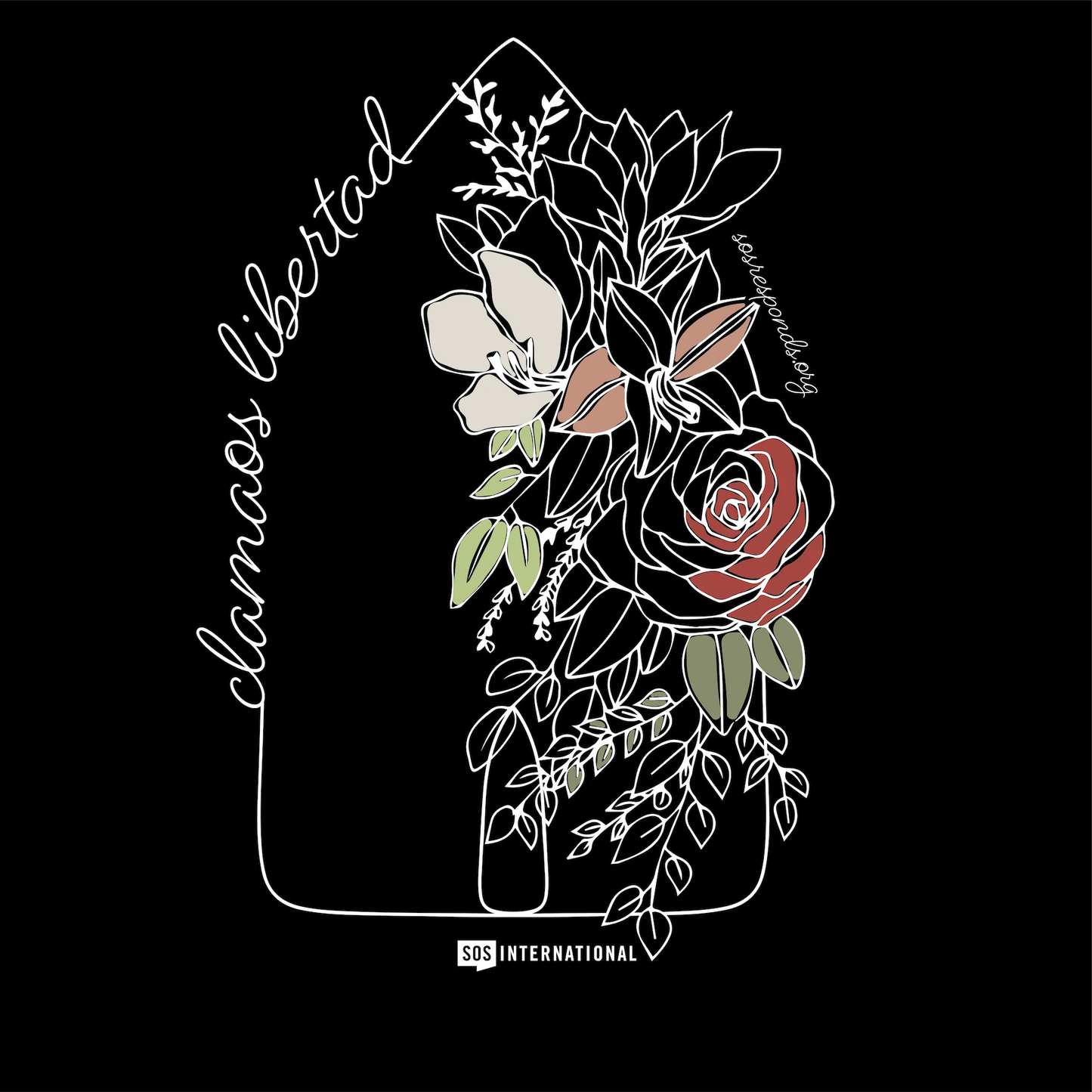 Clamaos Libertad (Shout Freedom) Crewneck