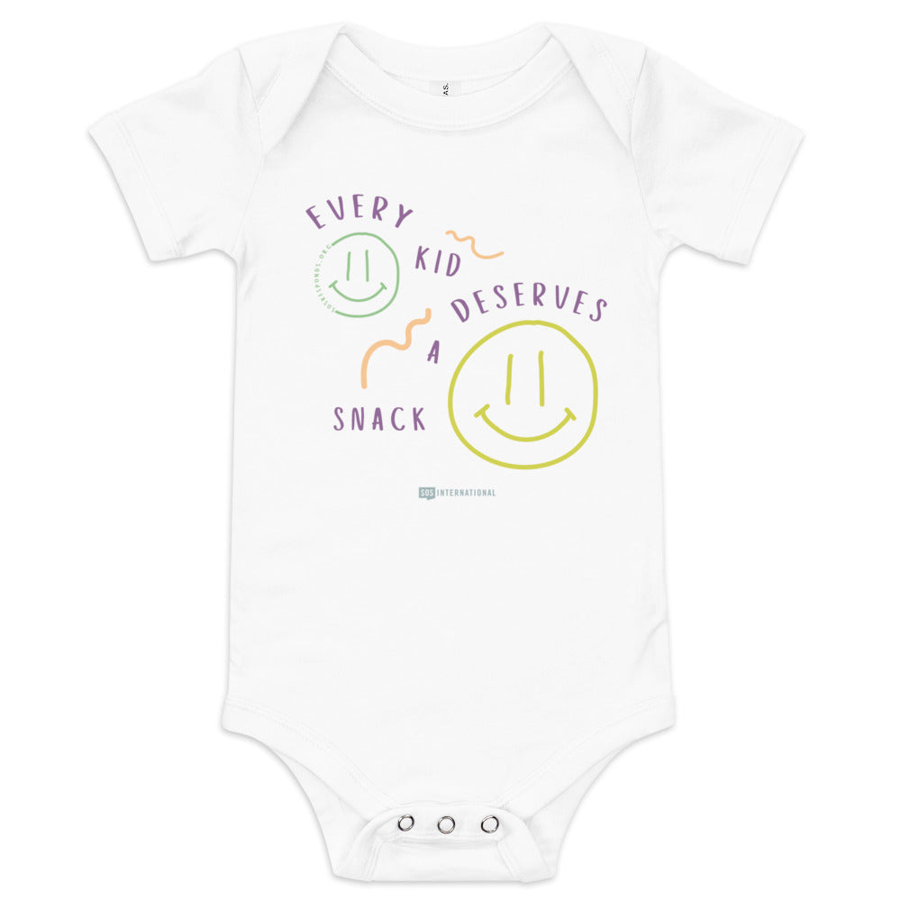 Every Kid Deserves a Snack Onesie