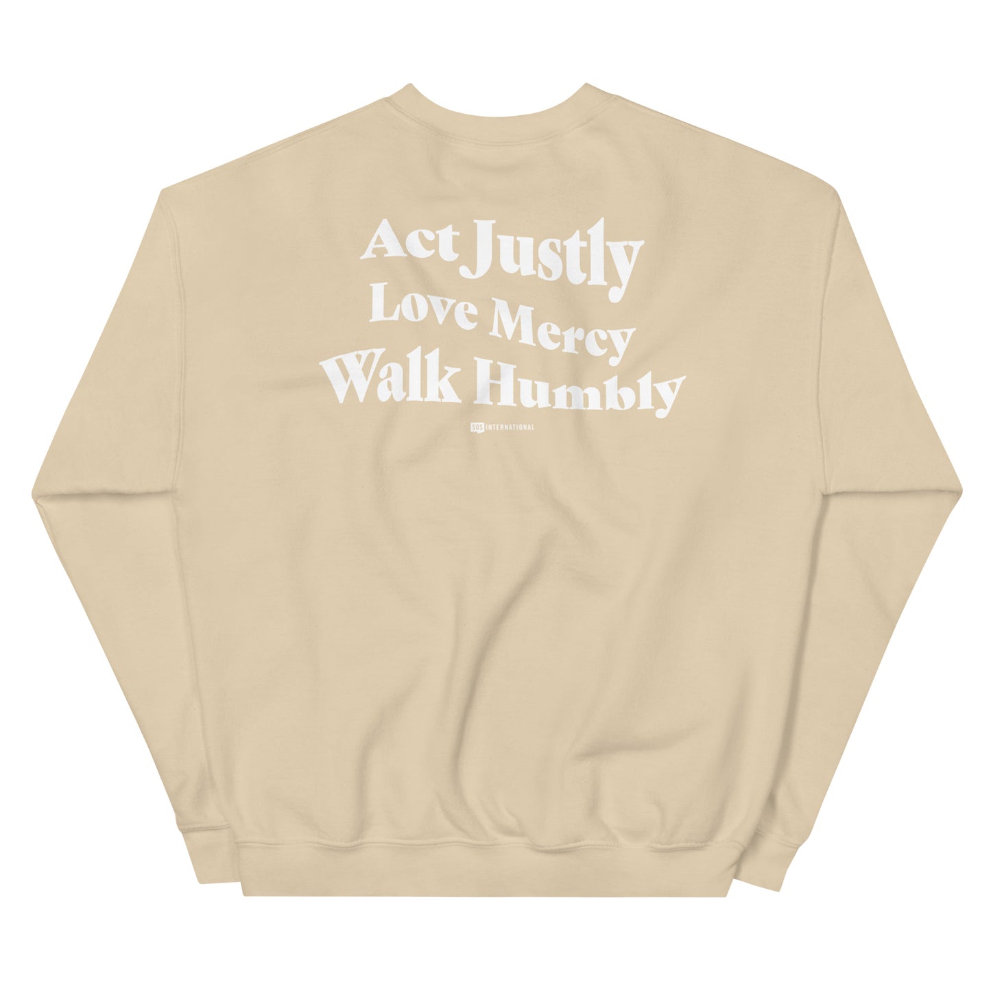 Act.Love.Walk. Crewneck