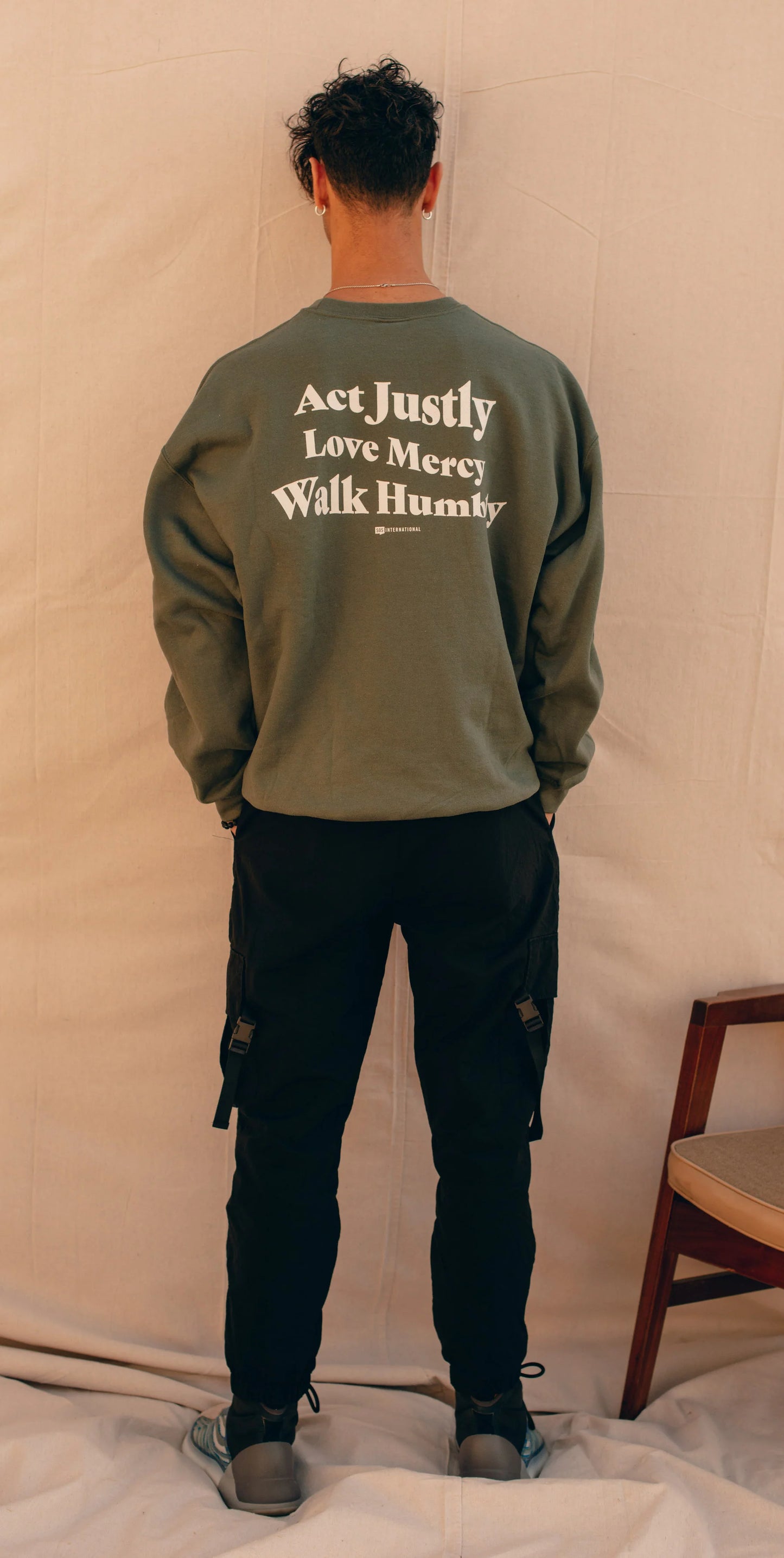 Act.Love.Walk. Crewneck