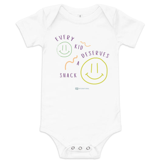 Every Kid Deserves a Snack Onesie