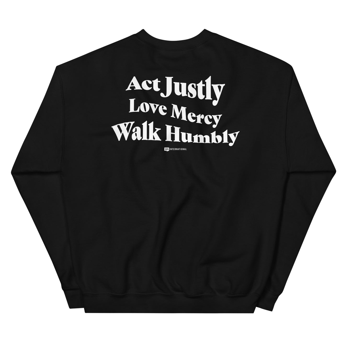 Act.Love.Walk. Crewneck