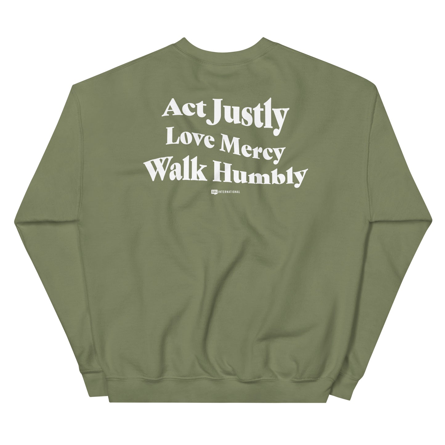 Act.Love.Walk. Crewneck